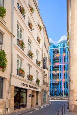 Hôtel Beaubourg in Paris, France